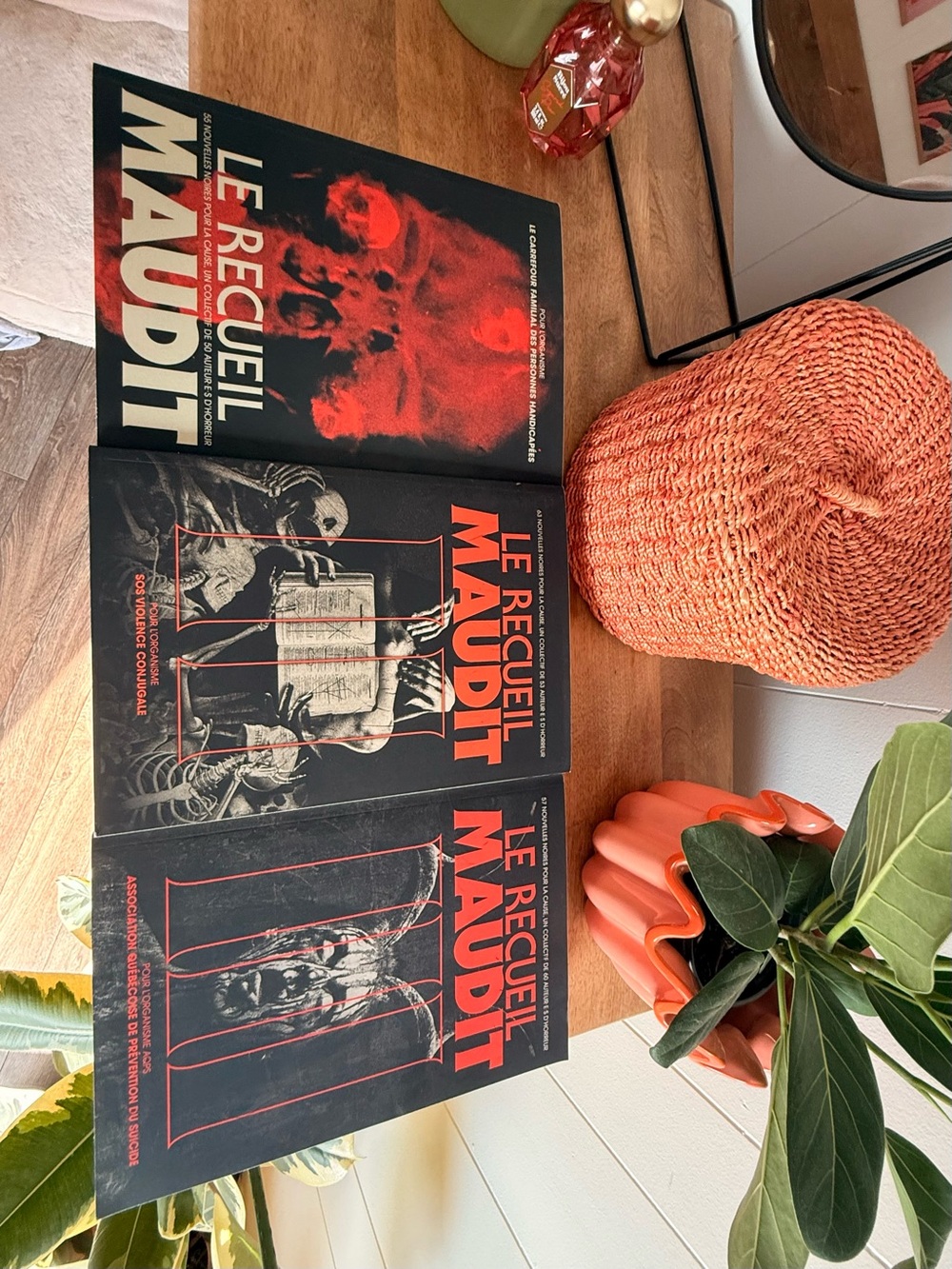 Le Recueil Maudit – 3 French Books – Limited Edition